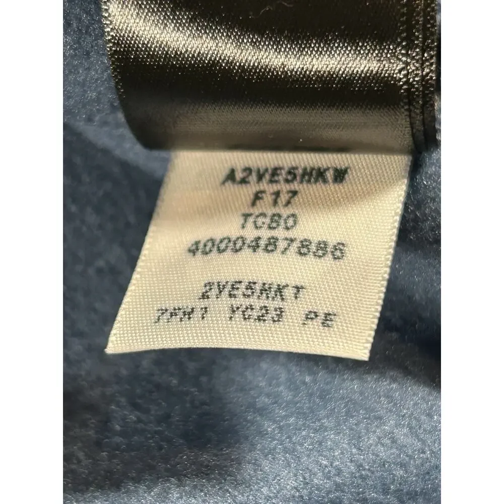 The North Face 1/2-Zip Pullover Mens Extra Large Blue Activewear Fleece Sweater